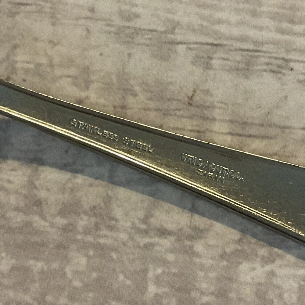 Stanley Roberts Rogers Stainless Flatware COURTSHIP 3 Salad Dessert Forks Korea